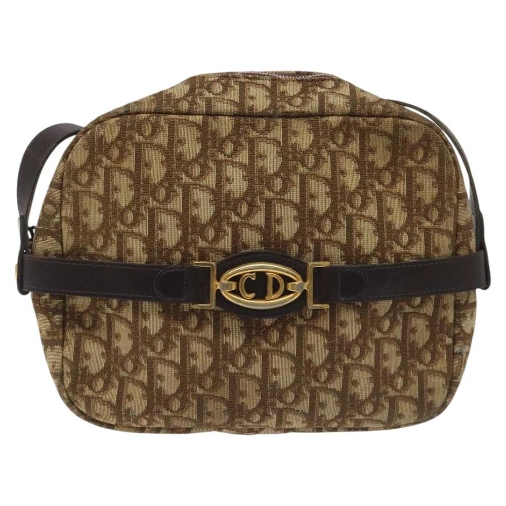 Dior Trotter Shoulder Bag Brown